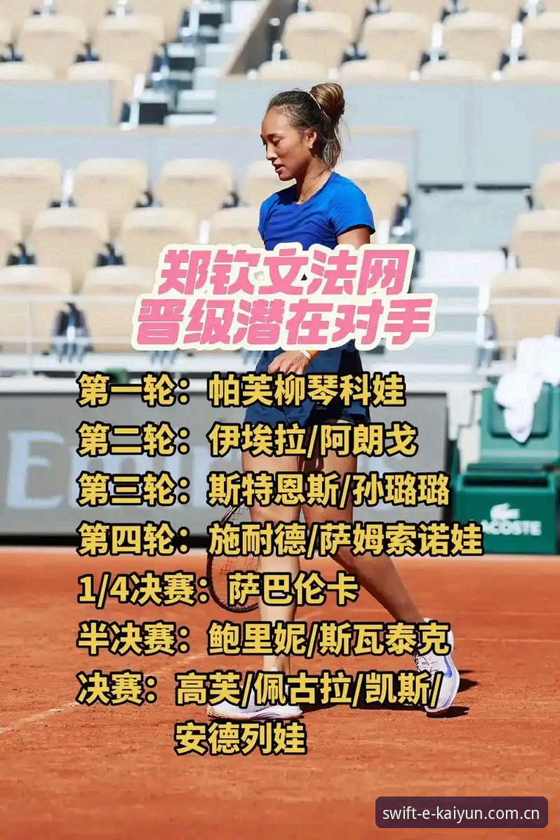 kaiyun安卓安装包 揭秘法网签表:郑钦文非种子突围背后,中国金花如何在kaiyun体育平台掌握赛事数据?